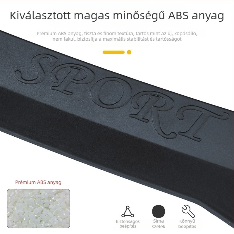 Általános SUV ferdehátú hátsó spoiler paszta típusú, nem perforált csomagtartó spoiler farrobbanás autó módosítási kiegészítők