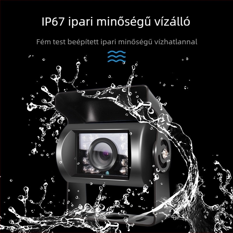 Infravörös buszkamera 24V-os autó rakomány autó HD éjjellátó visszapillantó tolatókamera képfejjel, közvetlen gyári CCD-vel