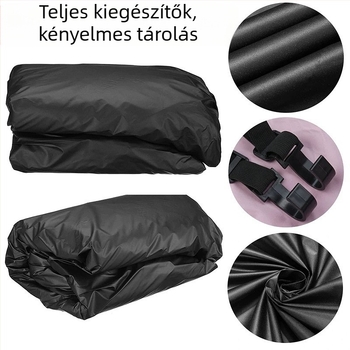 Lakókocsi ponyva 210D kemping stílusú lakókocsi ponyva védő autós takaró, vízálló és porálló Oxford szövet napellenző autós takaró határokon átnyúló