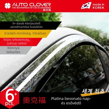 Az Oakford alkalmas a Toyota Runner autó ablakainak külső díszlécének módosítására és platina bevonatú esővédő szemöldök beszerelésére.