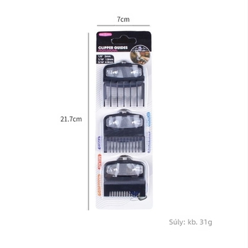 Black Limit fésűkészlet elektromos hajvágó csíptetős fésű fodrászat fodrászat fodrászeszközök pozicionáló fésű fodrászati kellékek