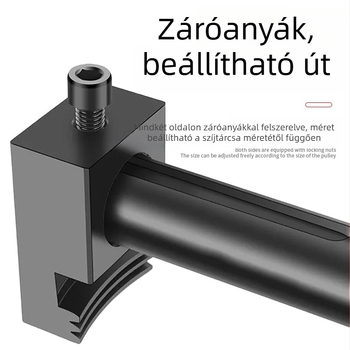 Főtengely-szíjtárcsa-tárcsa lehúzó, speciális kormánykerék-ventilátor járókerék lehúzó, motorlehúzó, csapágylehúzó szerszám