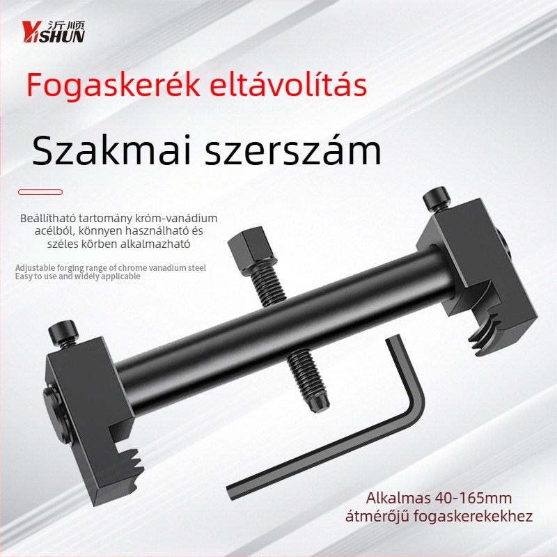 Főtengely-szíjtárcsa-tárcsa lehúzó, speciális kormánykerék-ventilátor járókerék lehúzó, motorlehúzó, csapágylehúzó szerszám