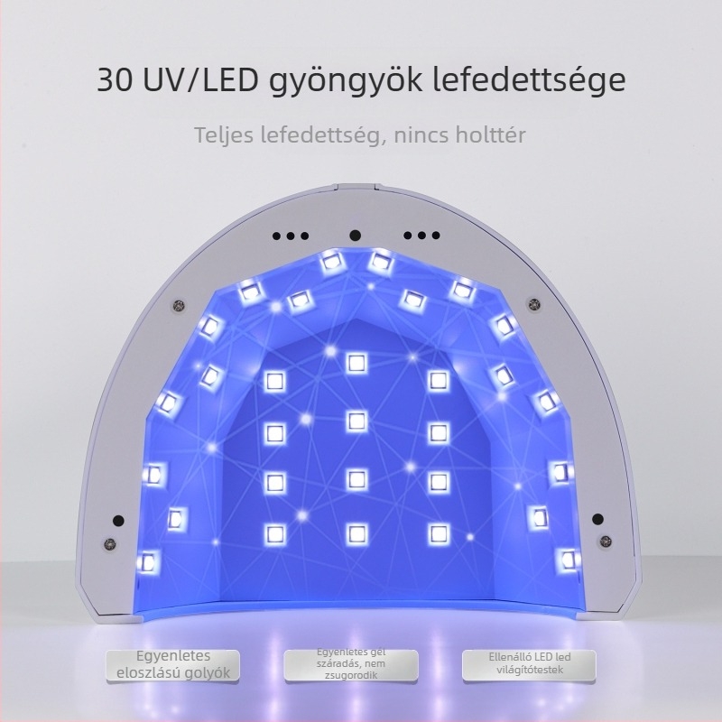 gaoy Goya LED körömlámpa fototerápiás gép háztartási körömlakk eszköz nagy teljesítményű 5 másodperces gyorsan száradó sütőlámpa professzionális