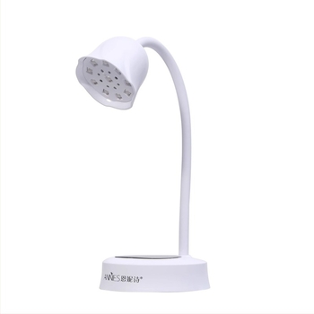 Asztali energiatárolós Lotus körömlámpa, intelligens érzékelős érintőképernyős mini fototerápiás lámpa, gyorsan száradó körömfolt, speciális sütőlámpa