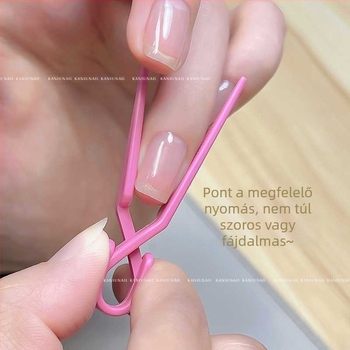 Maradjon távol a ragasztó túlcsordulási eszköztől, amely lehetővé teszi, hogy megismerje a fototerápiás műtárgyat, a körömformázó klipet, a túlcsordulásgátló körömformázó klip segédeszközt