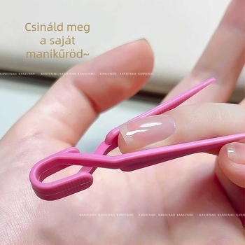 Maradjon távol a ragasztó túlcsordulási eszköztől, amely lehetővé teszi, hogy megismerje a fototerápiás műtárgyat, a körömformázó klipet, a túlcsordulásgátló körömformázó klip segédeszközt