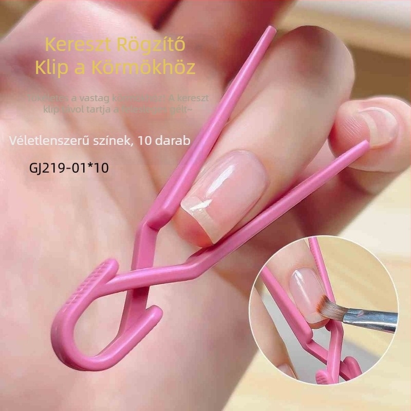 Maradjon távol a ragasztó túlcsordulási eszköztől, amely lehetővé teszi, hogy megismerje a fototerápiás műtárgyat, a körömformázó klipet, a túlcsordulásgátló körömformázó klip segédeszközt