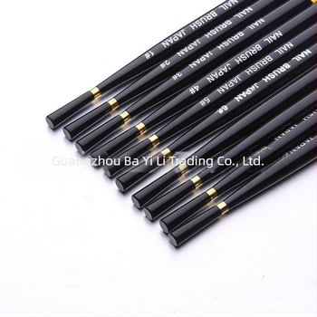 Körömdíszítő eszközök, kiváló minőségű, csöves sellő körömdíszítő húzóvonalú ecset, fényterápiás toll, sellő körömdíszítő toll, 10 szett