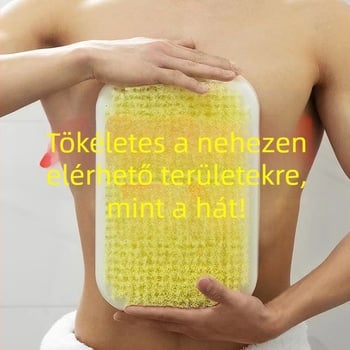 Dörzsölő műtárgy Túlméretezett hátkefe Lusta hátdörzsölő fürdőkefe Hátmasszázs Ne kérj embereket Fürdőszobai fali tapadókorongos törlőkendő