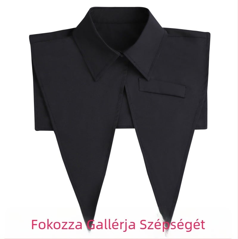 Nyári Vékony ing stílusú sálgallér Nagy hegyes gallér Minden méretű öltönyhöz illő Álgallér Külső bélés Kis mellény Nagy lenge gallér