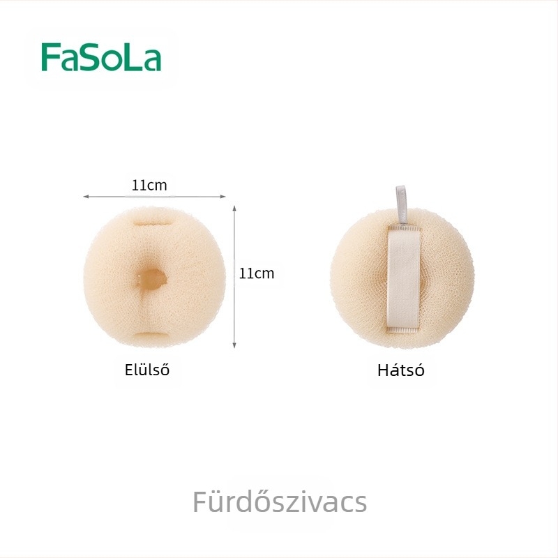 FaSoLa japán fürdő, fürdőgolyó, hátmasszázs, buborékháló, nem csillogó, szuper puha fürdőgolyó, fürdővirágok férfiaknak és nőknek