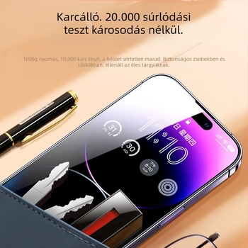 Kiváló minőségű galvanizált Apple 17/16/15/14 Xun üveg edzett fólia 13Promax telefonfólia 12/11 képernyővédő Xr