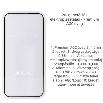 Kiváló minőségű galvanizált Apple 17/16/15/14 Xun üveg edzett fólia 13Promax telefonfólia 12/11 képernyővédő Xr