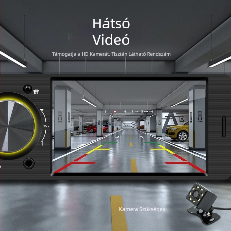 HD 4,1 hüvelykes érintőképernyős autós Bluetooth MP5 lejátszó multifunkciós autós FM rádió veszteségmentes zenehallgatás