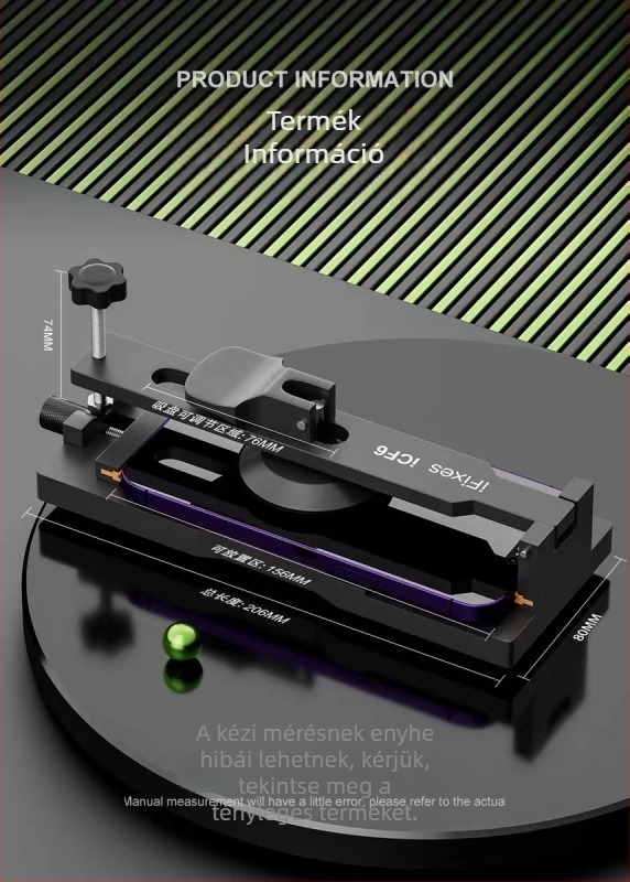 ✅ -Icf6 Mobiltelefon-javító hőmentes képernyő-eltávolító eszköz tapadókoronggal a mobiltelefon-képernyők nyitásához és szétszereléséhez