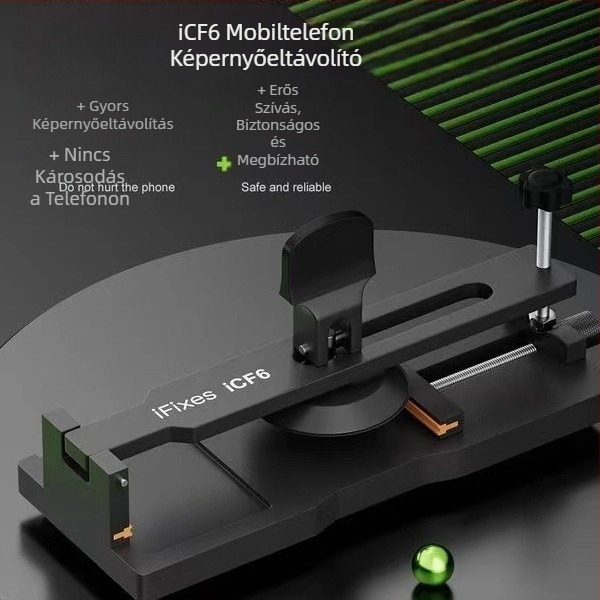 ✅ -Icf6 Mobiltelefon-javító hőmentes képernyő-eltávolító eszköz tapadókoronggal a mobiltelefon-képernyők nyitásához és szétszereléséhez