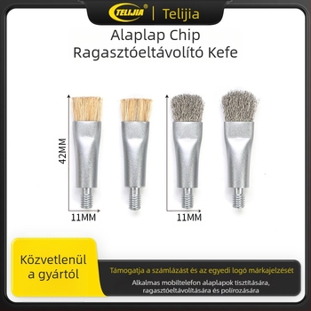 Mobiltelefon-javító edzőkefe Alaplap tisztító drótkefe IC pad tisztítókefe Áramköri tisztítókefe