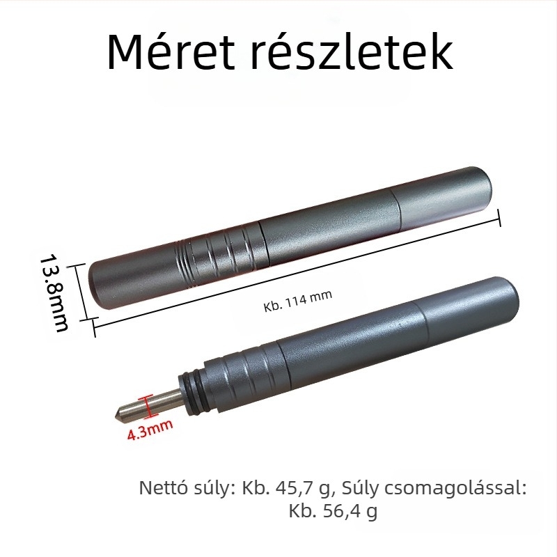 Kerettörő mobiltelefon üveg hátlap gyémánt toll, amely alkalmas mobiltelefon hátlapi kamerájának üvegszóró tollához