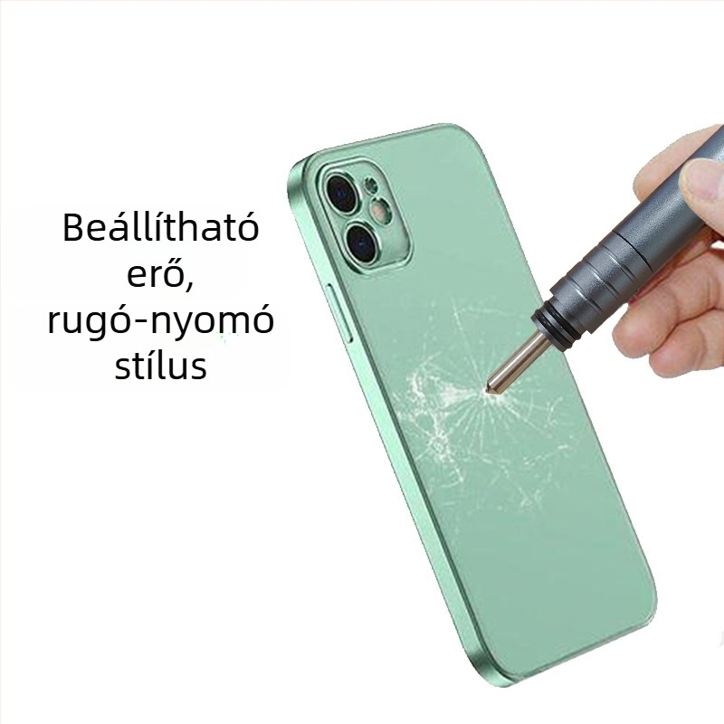 Kerettörő mobiltelefon üveg hátlap gyémánt toll, amely alkalmas mobiltelefon hátlapi kamerájának üvegszóró tollához