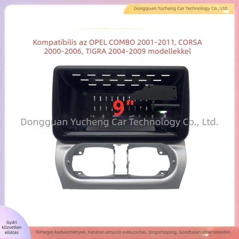 OPEL COMBO, Opel CORSA TIGRA autós navigációs előlap keret módosítás panel tarka keret