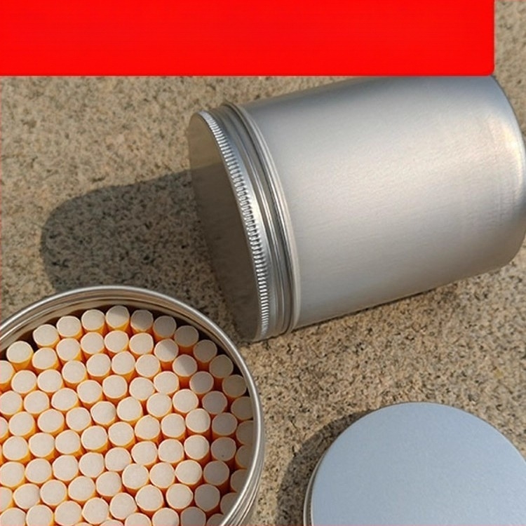 Cigarettadoboz nagy kapacitású, 80 darabos, kerek hengerrel lezárt, nedvességálló, nedvességtartó alumínium doboz cigarettadoboz durva és finom cigaretta univerzális cigarettadoboz henger