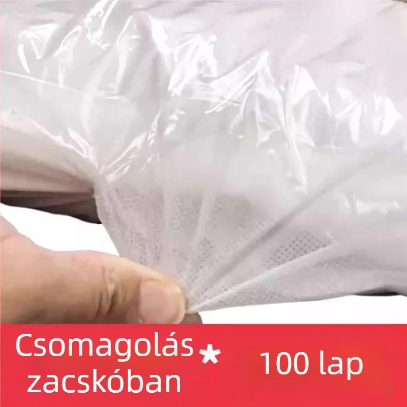 [100 lapos] Próbaszobai maszk Eldobható Nem Szőtt Ruhabolti Ruhaszobai Maszk Lélegző Törölközőtakaró