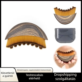 Nyirokkontúr arckefe Félhold kefe Arckefe Masszázsápoló kefe