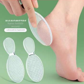 Határokon átnyúló nanoüveg talplemez Kéz- és lábápolás Bőrkeményedések Elhalt bőrfelület Szaruhártya-talplemez Körömmanikűr Nanolemez