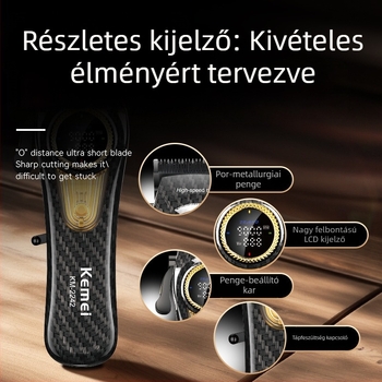 KEMEI KM-2242 elektromos hajvágó fodrászat hajvágó borotválkozás hajvágók