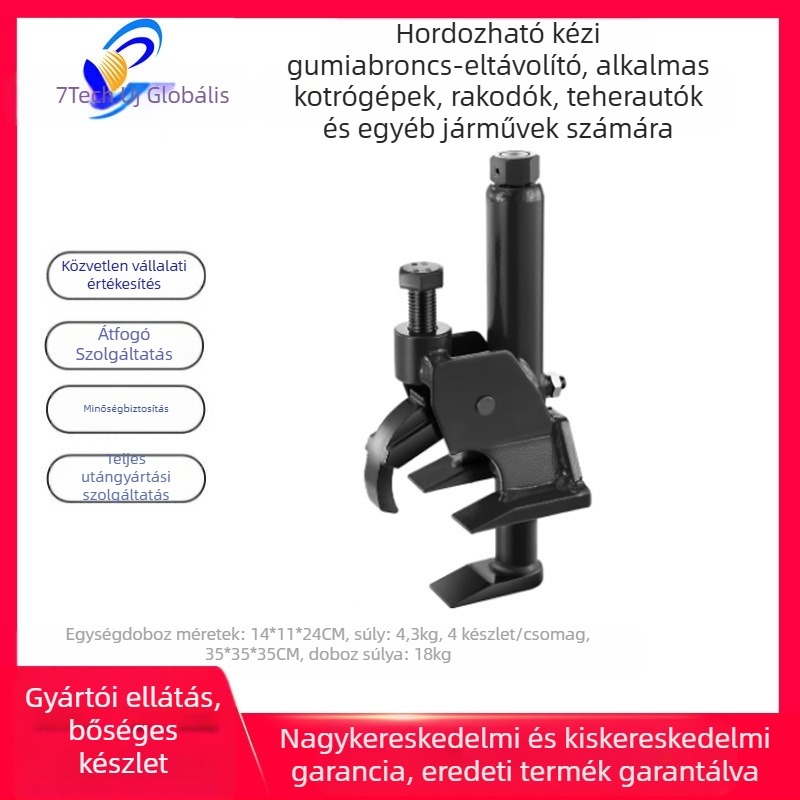 Nagy és kis autó hordozható kézi gumiabroncs-eltávolító gép gumiabroncs-hámozó gumiabroncs-prés lapátos autó kézi gumiabroncs-prés egyszerű gumiabroncs-eltávolító gép