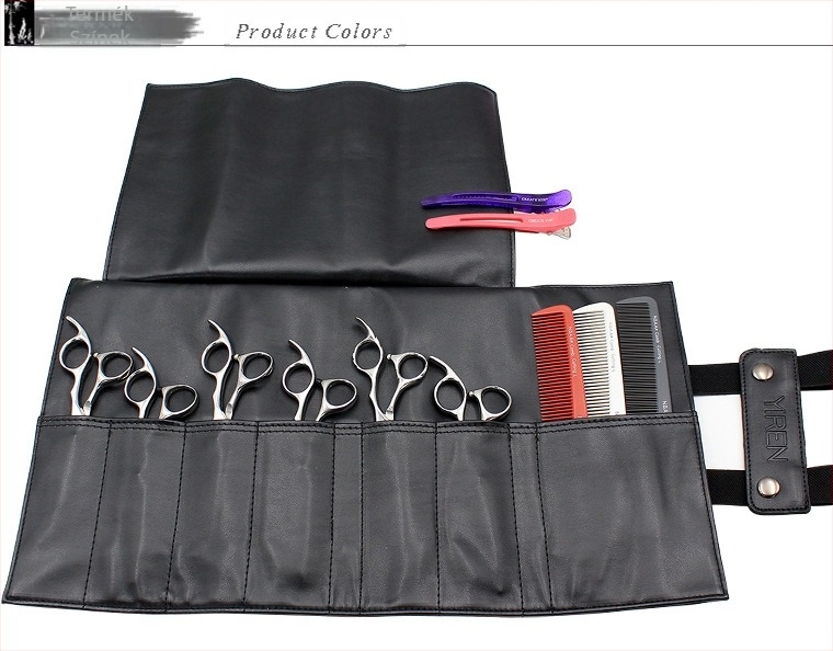 Gyári fodrászkészlet, fodrász, borbély ollótáska, tároló gurulós táska, kisállat fodrász clutch táska, kozmetikai táska