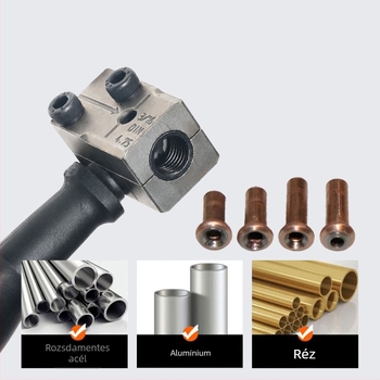 Tágító fékcső olajcső klímaberendezés cső dörzsárazó gombafejű szerszám fékcső gombafej 4,75 mm autójavító