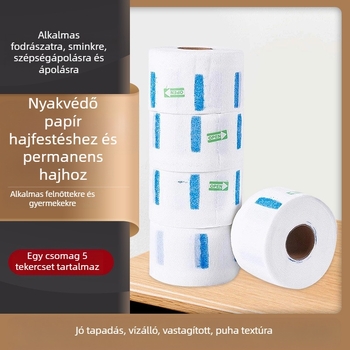 Spot barber shop kellékek nyakpapír eldobható töredezett haj nyakpapír hajfestés vízálló dauer eszköz nyakpapír