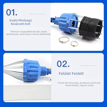 Gömbkosár porvédő csere szerszám pneumatikus szétszerelés nélküli féltengely porvédő eltávolító beszerelő speciális szerszám autójavításhoz