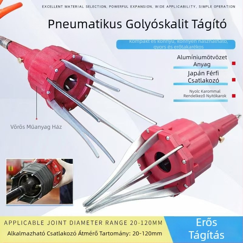 Gömbkosár porvédő csere szerszám pneumatikus szétszerelés nélküli féltengely porvédő eltávolító beszerelő speciális szerszám autójavításhoz