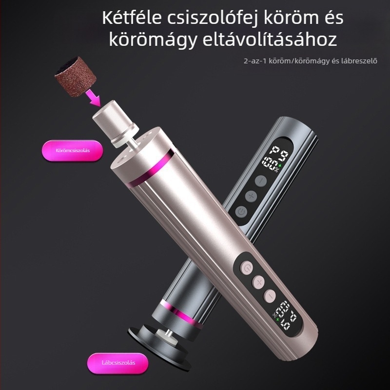 Elektromos pedikűr új kettő az egyben digitális kijelzős ápolás hámlasztó lábcsiszoló lábcsiszoló eszköz elektromos lábvágó