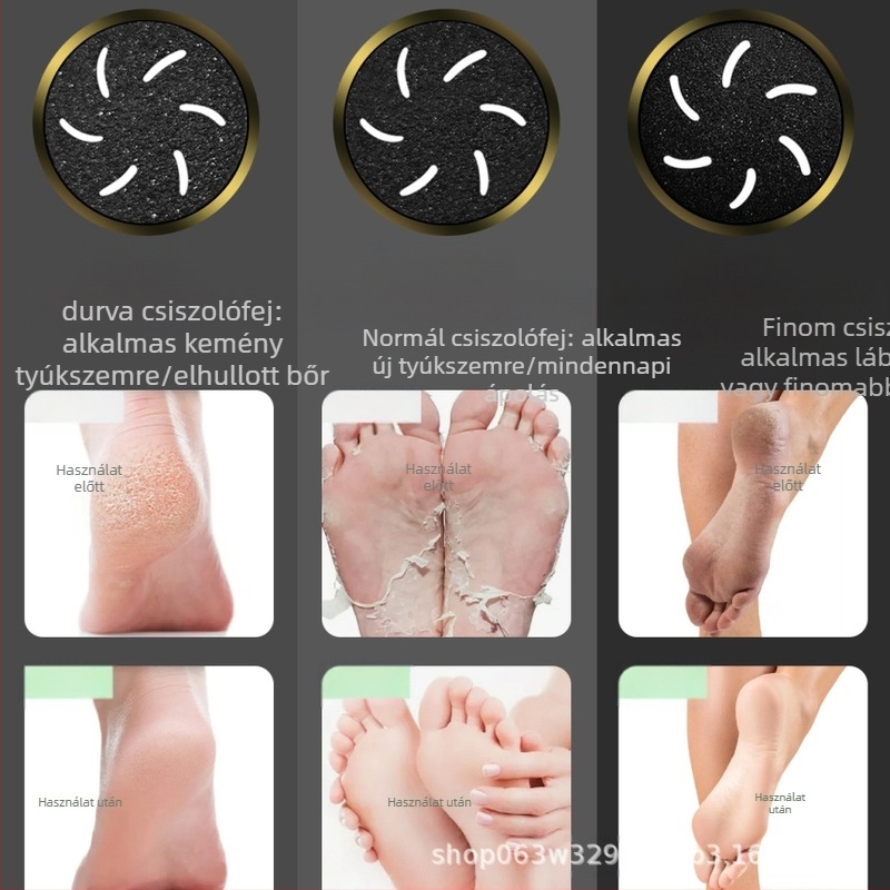 Külkereskedelmi Spot Új Elektromos Repülő Pehely Elleni, Elhalt Hám Eltávolító, Lábcsiszoló, Láb Hámlasztó, Pedikűr Gép, Lábápoló Eszköz