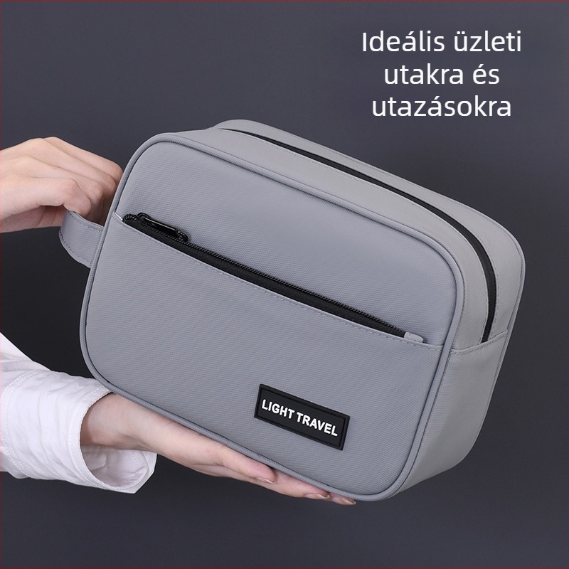 Határokon átnyúló, nagy eladású utazó férfi piperetáska, hordozható, többfunkciós, nagy kapacitású, hordozható, vízálló kozmetikai tárolótáska