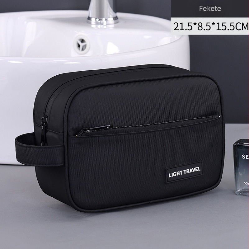 Határokon átnyúló, nagy eladású utazó férfi piperetáska, hordozható, többfunkciós, nagy kapacitású, hordozható, vízálló kozmetikai tárolótáska