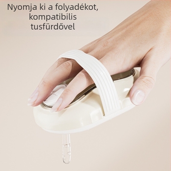 Határokon átnyúló háztartási fürdőradírozás, elhalt hámsejtek eltávolítása, sárdörzsölés, speciális préselt folyékony fürdőkefe, többfunkciós folyadékkal adalékolt masszázsfürdőradír