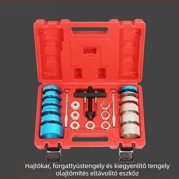 Főtengely olajtömítő szétszerelő szerszám, vezérműtengely olajtömítő szerszám, kiegyensúlyozó tengely olajtömítő beszerelő, olajtömítés kihúzó