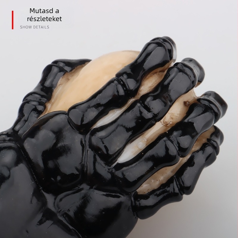 "Külkereskedelmi határokon átnyúló fekete kéz koponya blokk autó módosított sebességváltó gyantából váltókar hullámos bot függő blokk univerzális