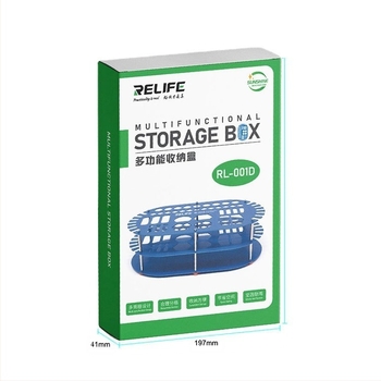 RL-001D Multifunkcionális javító tárolódoboz, asztali csavarhúzó tartó, javítószerszám tartó, tolllyuk tárolóállvány