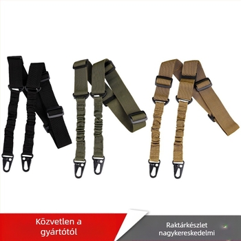 Határokon átnyúló speciális amerikai kétpontos fegyverkötél, multifunkcionális taktikai öv, feladatkötél, kültéri hegymászó heveder