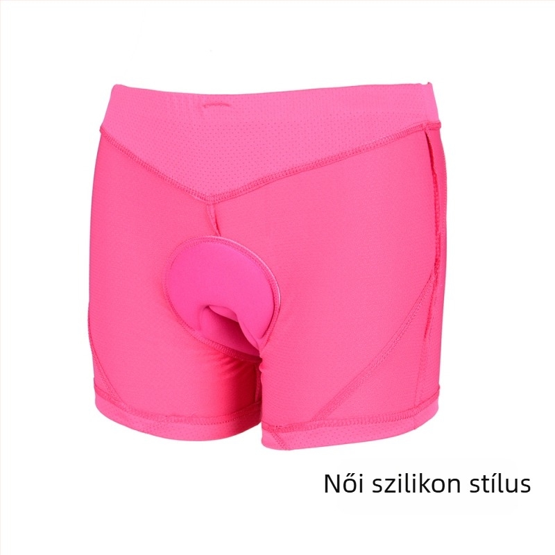 Kerékpáros alsónemű, ütéscsillapító, lélegző, nyomtatott logóval ellátott szilikon nadrág, nedvességelvezető, levegőt szívó, futó kerékpáros nadrág nagykereskedelemben
