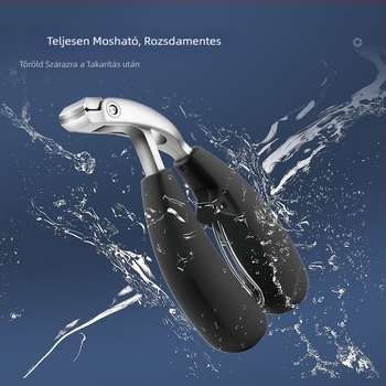 Határokon átnyúló rozsdamentes acél könyök nagy nyílású körömvágó másodlagos nyílású körömolló készlet manikűr kés manikűr fogó eszközök