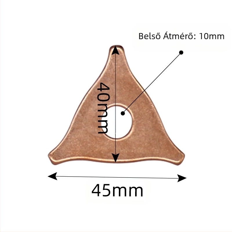 Lemezjavító gép tartozékai Háromszög alakú tömítés OT lemez Kerek tömítés formázó Lemezjavító háromszög alakú tömítés gép