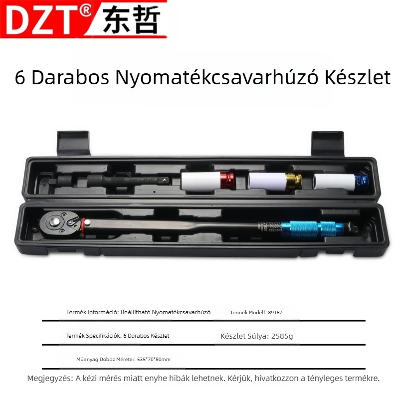 Előbeállított nyomatékkulcs, kétirányú állítható nyomatékkulcs, nagy pontosságú gyújtógyertya-javítás, közvetlen gyártói szállítás