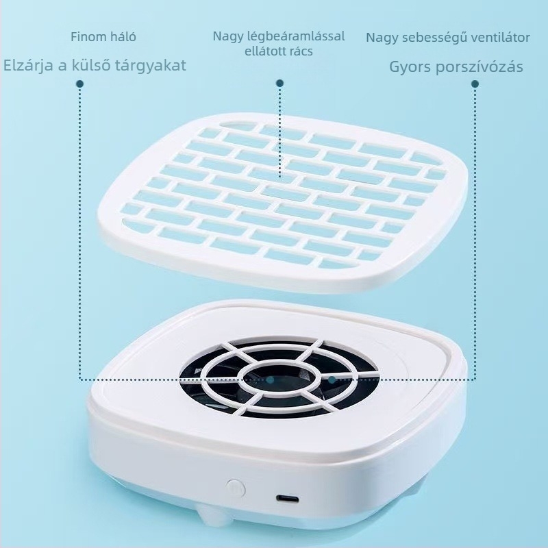 Nagy szívóerejű csendes polírozó köröm eltávolító köröm porszívó hordozható köröm szalon speciális kis köröm eltávolító porgyűjtő